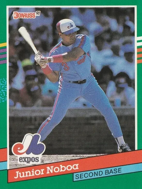 Junior Noboa Baseball Card Collection - Picture 2 of 3